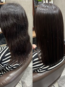 テラスヘア 長岡(TERRACEhair) 柔らかさ◎自然な仕上がり◎【次世代！髪質改善縮毛矯正】