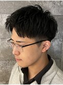 波巻きスパイラルパーマツイストスパイラルパーマシャドウパーマ