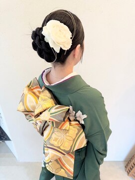 櫛の屋 成人式　ヘアセット