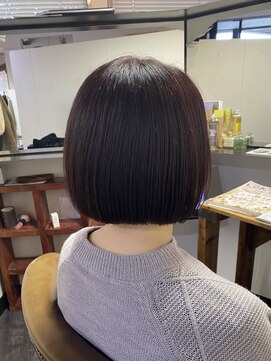 カミケン 方木田店(kamiken.) 大人可愛いコンパクトミニボブ【カミケンパセオ】
