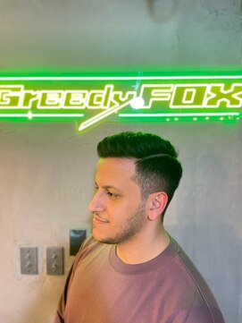 グリーディーフォックス 代々木(Greedy FOX) 波巻き/ハイライト/マッシュパーマ/ウルフ[シェービング]