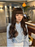 インナーカラー＊姫カット
