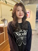 ロジェ(loje)&nbsp;レイヤーカット/レイヤースタイル/チェリーブラウン