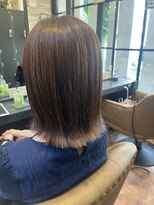 ヘアーラウンジ アンフィ 井土ヶ谷(Hair Lounge Anphi)&nbsp;切りっぱなしボブ
