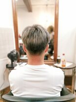 プリバート メンズツーブロックカット