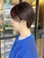 アイフィール アヴェダ 瑞江店(i feel AVEDA)&nbsp;【藤田】髪質改善×マッシュショート×白髪ぼかしハイライト