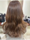 ロングハイライト/イルミナカラー/40代
