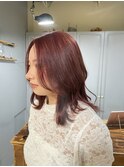 ワインレッドカラー【池袋】