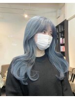 ヴィオラカラー(VIOLLA COLOR) ハイトーンカラー×ナチュラルウェーブ/小倉