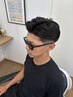 人気No.1！【初めてのご来店の方】カット+シェービング(眉カット)4800→4000
