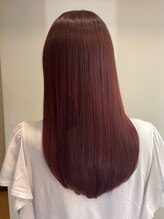 ゼンドット キョウト(Zen. kyoto) ブリーチなしダブルカラーツヤレッド