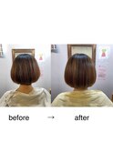 髪質改善カット・髪質改善・縮毛矯正・白髪染め・白髪ぼかし