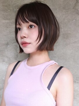 サイン 渋谷(SIGN) 20代/タッセルボブ/レイヤーボブ/ハッシュボブ/透明感カラー