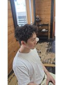 ツイストピンパーマ