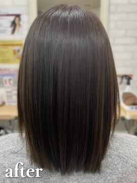 アイスタイルプレミアム フジ三篠店(I STYLE premium) 高濃度水素ケアカラー＋オーダーメイド髪質改善トリートメント