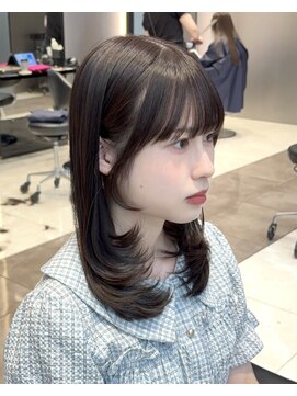 ハルキミナト ジャパン ヨコハマ(HARUKI MINATO japan YOKOHAMA) ふんわりレイヤー/ミディアムレイヤー/顔周りレイヤー