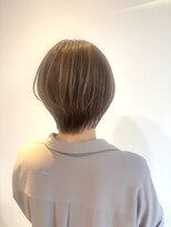 ペスカケイクリエイティブ(PESCA K-CREATIVE)&nbsp;くびれショートヘア×ナチュラルハイライト