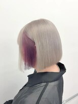 ラニシス ヘアー(Lanisis Hair)&nbsp;紫インナーホワイトボブ★
