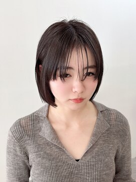 シグサ(SHIGUSA) **黒髪×ボブ**