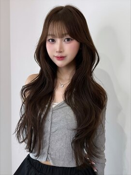 キャプチャー 海老名(capture) ロングレイヤーカット/ハッシュカット/ベージュカラー/髪質改善