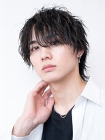 ハバナ 渋谷(HAVANA)&nbsp;【波巻きツイストスパイラルパーマ×センターパート】メンズヘア