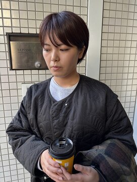 ラパンセヴェール(LA PENSEE VERT) ボブ、切りっぱなしボブ、耳掛けボブ