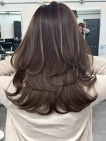 ジルブラン 土浦(JIL BLAN)&nbsp;ハイライトバレイヤージュダブルカラーケアブリーチ20代30代