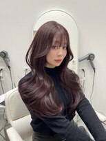 スリー(THREE) 色気のある上品さと可愛さをmixした韓国ヘア