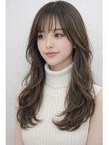 イチパーセント 横浜(1%)&nbsp;着物ヘア/大人ガーリー/ダークアッシュ/似合わせカット/横浜