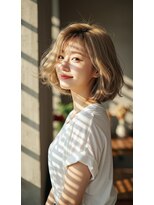 デバイス バイ フレイムス 越谷(DEVICE by Frames) ベージュカラーブラウンカラー