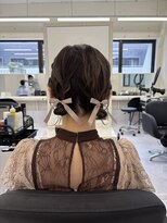 ジーナ 天神(Zina)&nbsp;ツインお団子/ヘアセット/ヘアアレンジ/イメチェン[福岡天神]