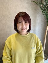 ヘイリー(HAILEY) ボブ×ピンクブラウン