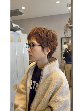 クルニエ(crenier) ショートパーマ
