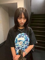 パーミル ヘア クマモト(permille ‰ hair Kumamoto)&nbsp;レイヤー×ブラック
