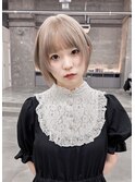 ブリーチ2回で作るハイトーンミルクカラー☆