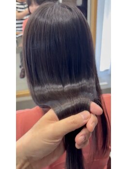キュキュ(CuCu)の写真/髪質改善で艶髪へ。大人女性の理想を叶えるこだわり空間で癒やしの時間をどうぞお楽しみ下さい☆