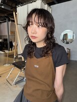 アマーク(a mark) 【松本 華】ミディアムパーマ