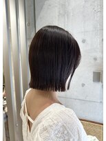 フィルムス ヨコハマ プラス(FILMS 横浜 +) ミルクブラウン/ボブ/オリーブページュ/ブリーチなし/横浜+