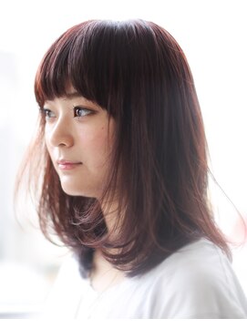 ニコヘアー(niko hair) 赤茶色レッドブラウン▼LINEID@vey3047y