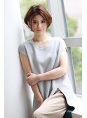 大人ショートボブ
