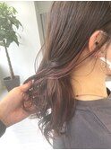 《jiji》インナーカラー オレンジベージュ