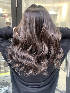 ステアケース 武蔵小杉店(stair:case) 【助川】ハイライト/ホワイトベージュ/20代30代40代ヘアスタイル