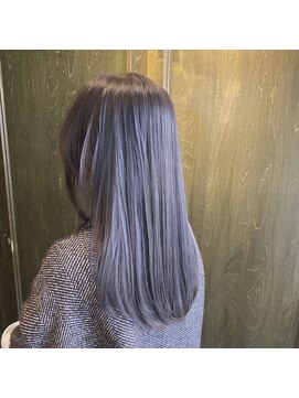 エイミー(Aimee) Aimee 町田　ブリーチカラー×シルバーラベンダー