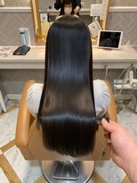 ロンドポレール 北千住(Lond polaire)&nbsp;【伊勢】艶髪くびれミディ/セクションカラー/ペールベージュ