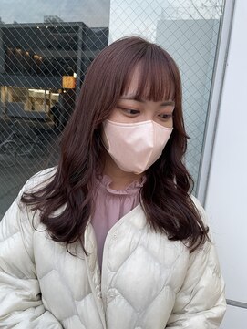 クララ サカエ(CLALA Sakae LA.DONNA group) あんそーが作るピンクベージュ