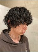 スパイラルパーマ