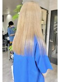 #ブロンド#ケアブリーチ#ケアカラー#ブロンドカラー