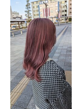 カノア(KANOA) ［北村智哉］ピンクブラウン(ブリーチあり)