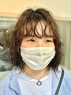 ウタシロイロ(uta shiroiro) パーマ