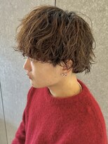 ニアウ 太田店(Niau)&nbsp;メンズパーマ波巻きスパイラルパーマツイストスパイラルパーマ